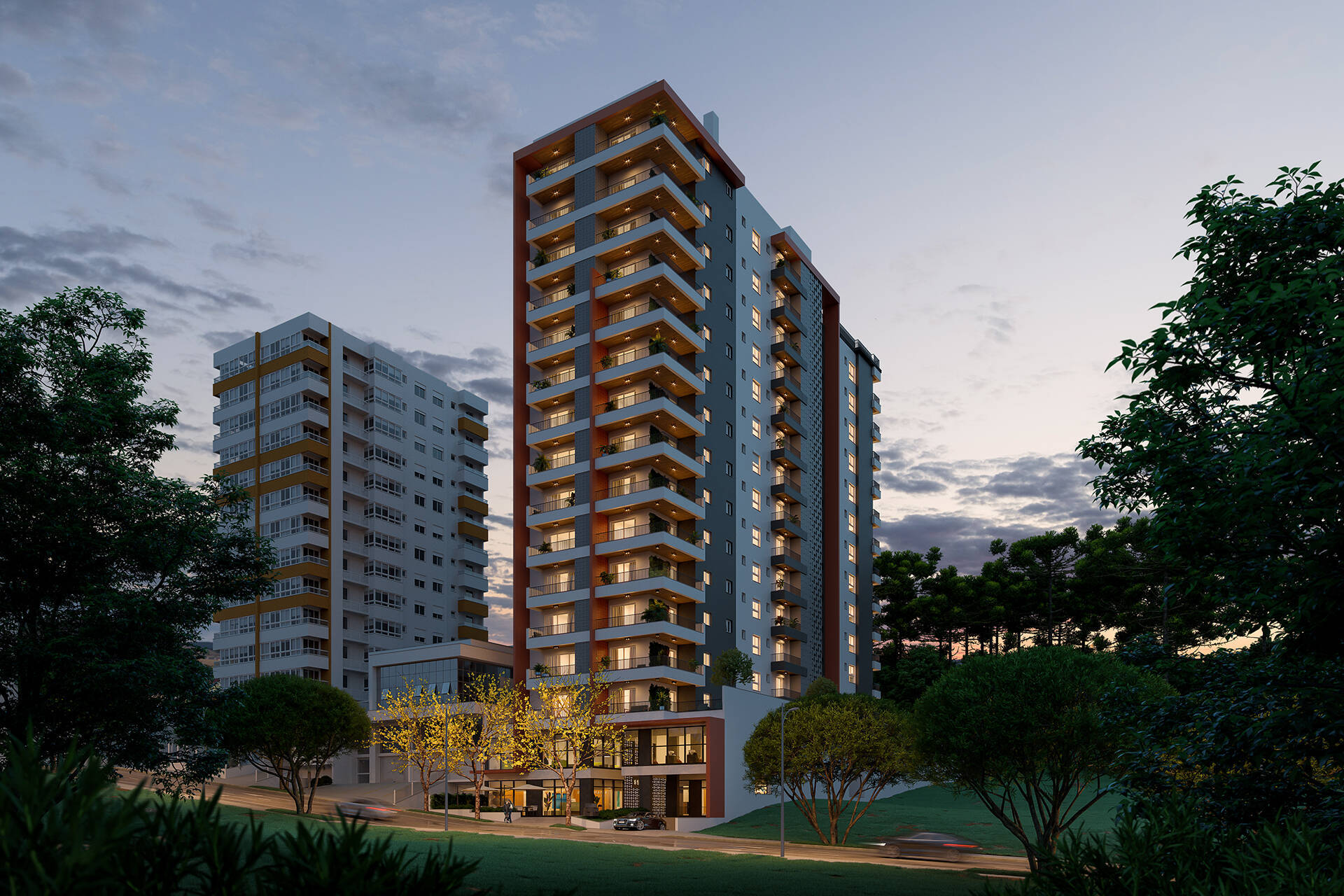 #1445 - Apartamento para Venda em Bento Gonçalves - RS