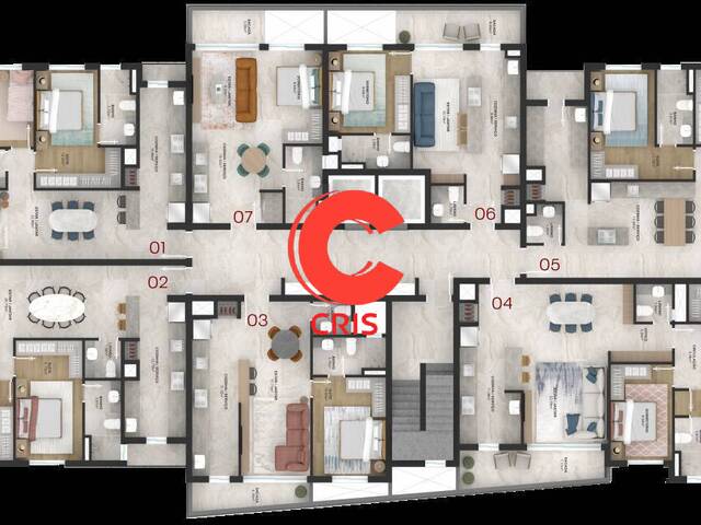 #2017 - Apartamento para Venda em Bento Gonçalves - RS