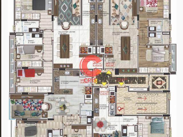 #2123 - Apartamento para Venda em Bento Gonçalves - RS