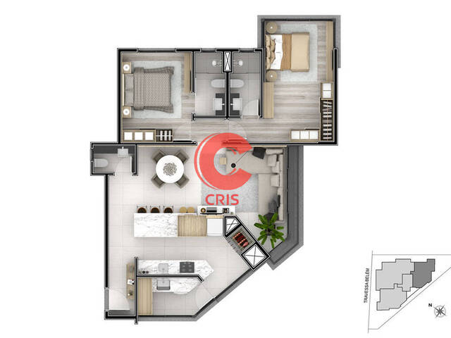 Apartamento para Venda em Bento Gonçalves - 4