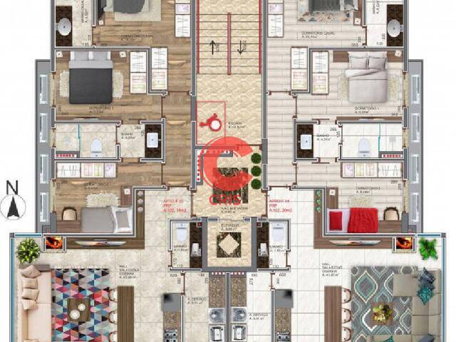 Apartamento para Venda em Bento Gonçalves - 4
