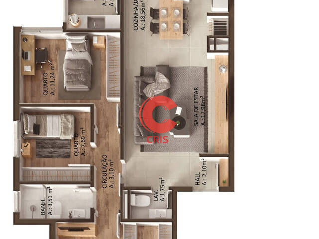 Apartamento para Venda em Bento Gonçalves - 4