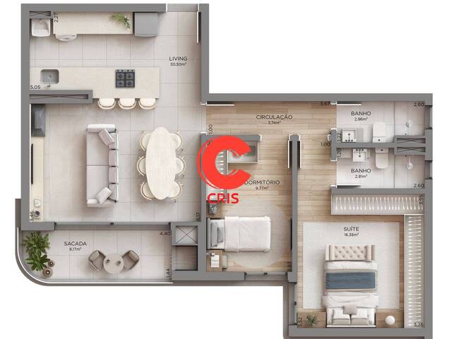 #2426 - Apartamento para Venda em Bento Gonçalves - RS - 2