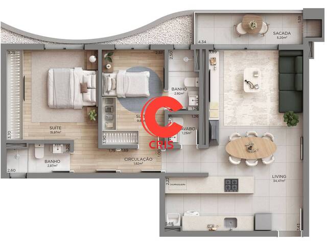 Apartamento para Venda em Bento Gonçalves - 5