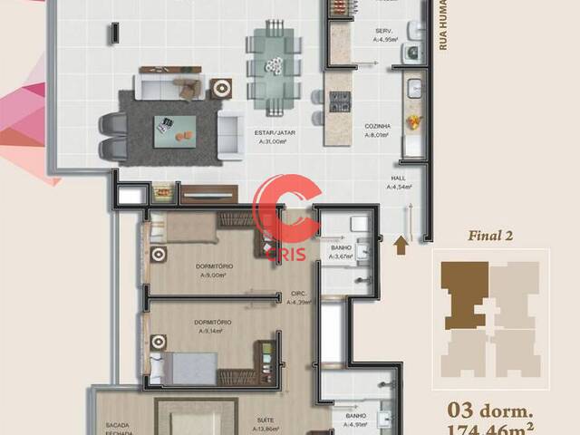Apartamento para Venda em Bento Gonçalves - 5