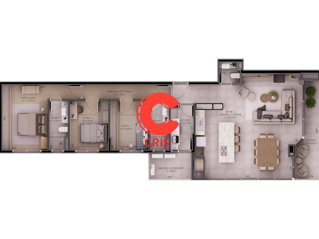 Apartamento para Venda em Bento Gonçalves - 5