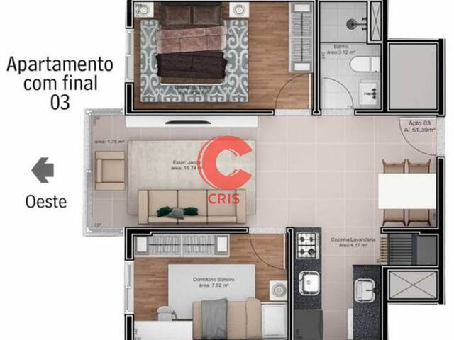 Apartamento para Venda em Bento Gonçalves - 2