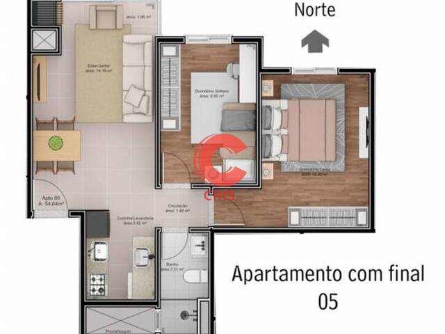 Apartamento para Venda em Bento Gonçalves - 4