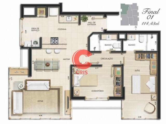 Apartamento para Venda em Bento Gonçalves - 5