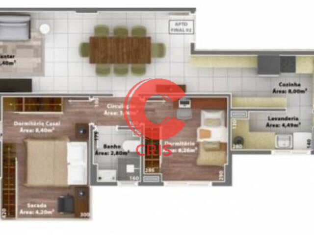 Apartamento para Venda em Bento Gonçalves - 2