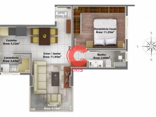 Apartamento para Venda em Bento Gonçalves - 5