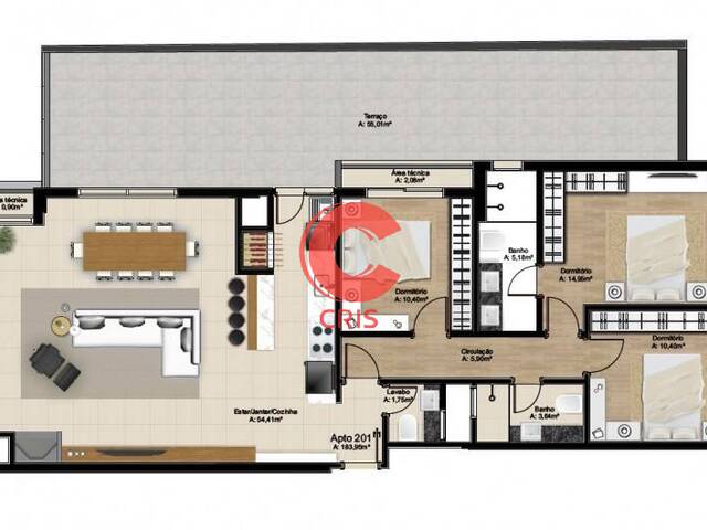 Apartamento para Venda em Bento Gonçalves - 4