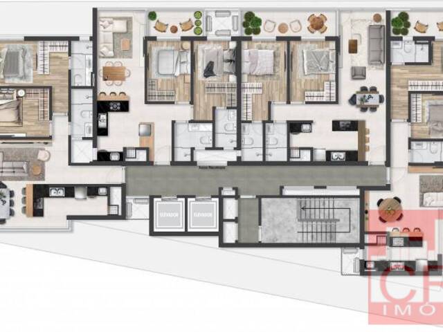 #1337 - Apartamento para Venda em Bento Gonçalves - RS