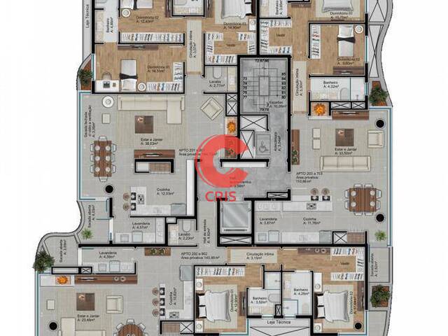 #1343 - Apartamento para Venda em Bento Gonçalves - RS