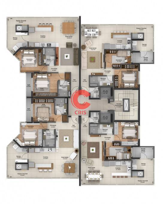 Apartamento, 2 quartos, 87 m² - Foto 11