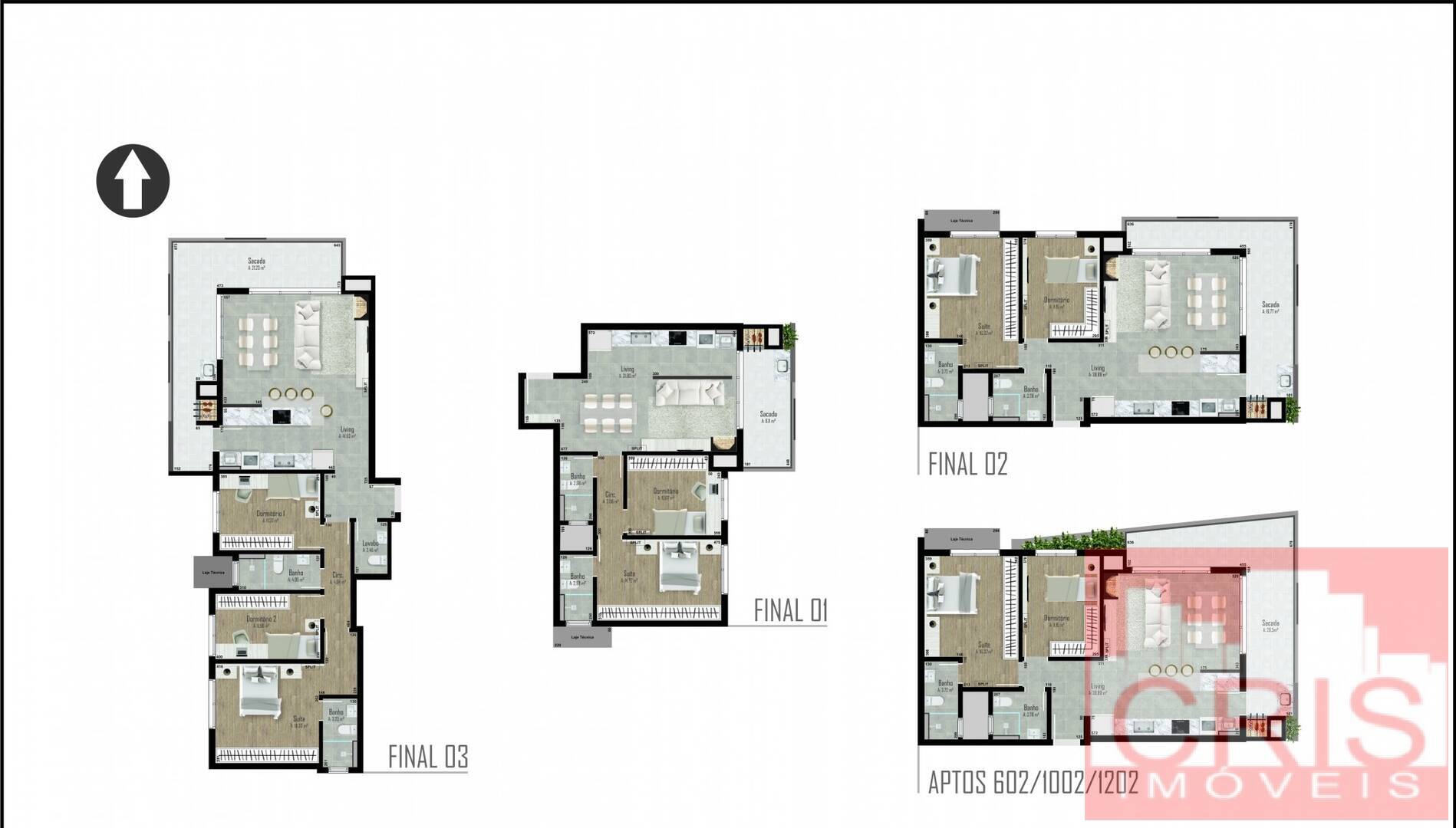 Apartamento à venda com 3 quartos, 138m² - Foto 10