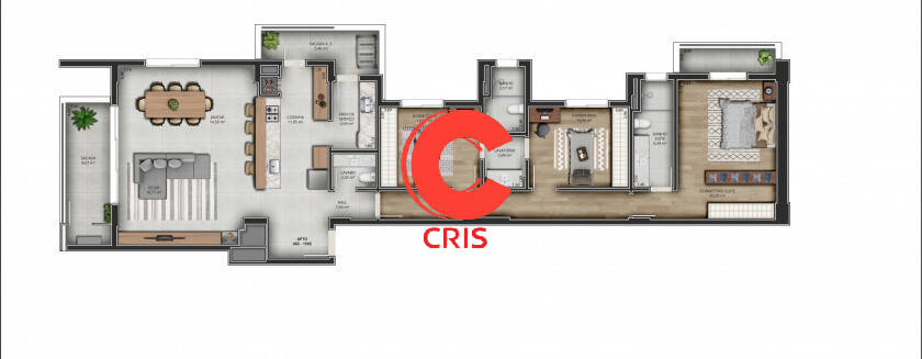 Apartamento, 2 quartos, 105 m² - Foto 11