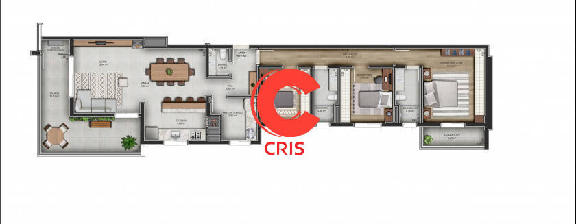 Apartamento, 2 quartos, 105 m² - Foto 20