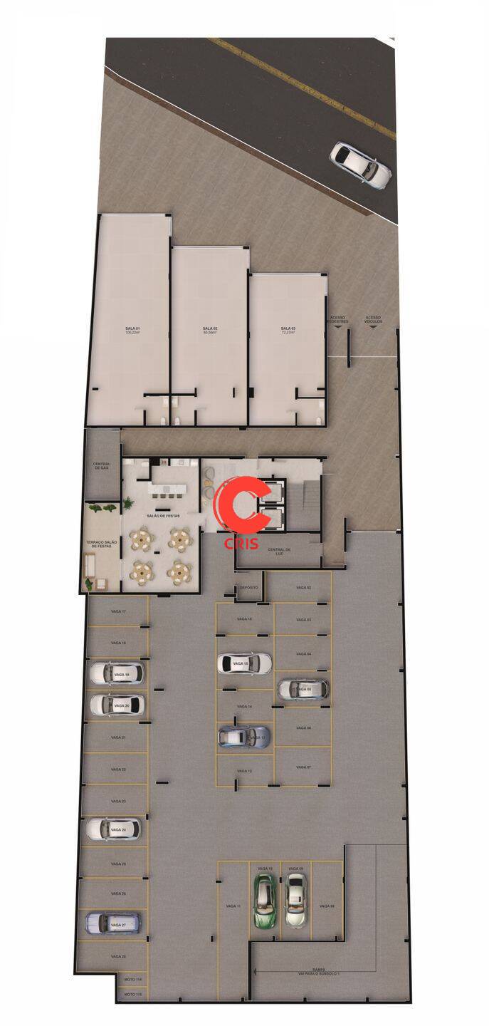 Apartamento, 1 quarto, 32 m² - Foto 2