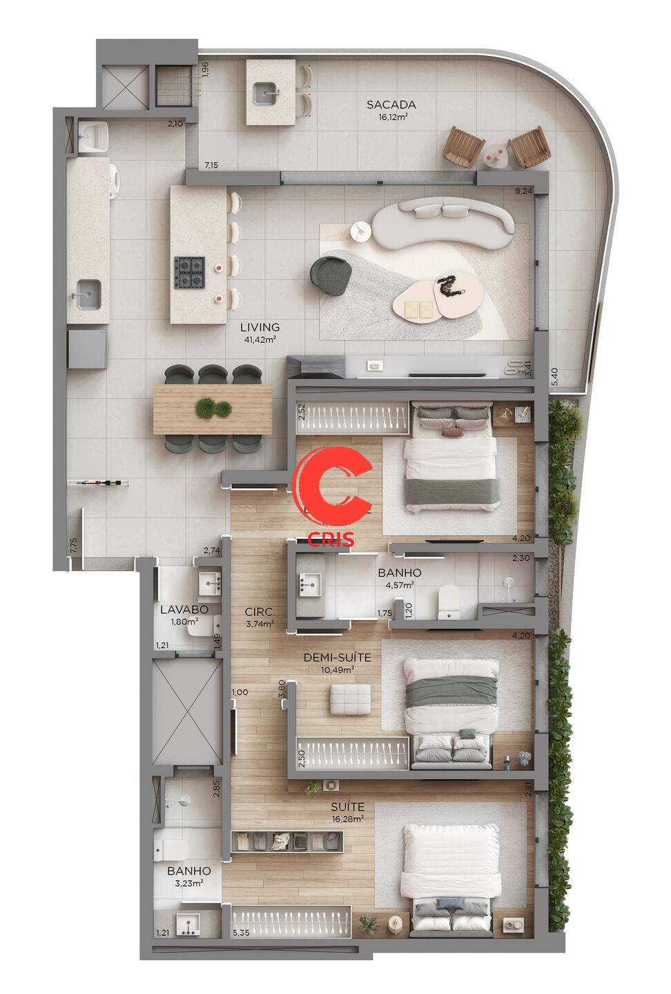 Apartamento, 2 quartos, 87 m² - Foto 13