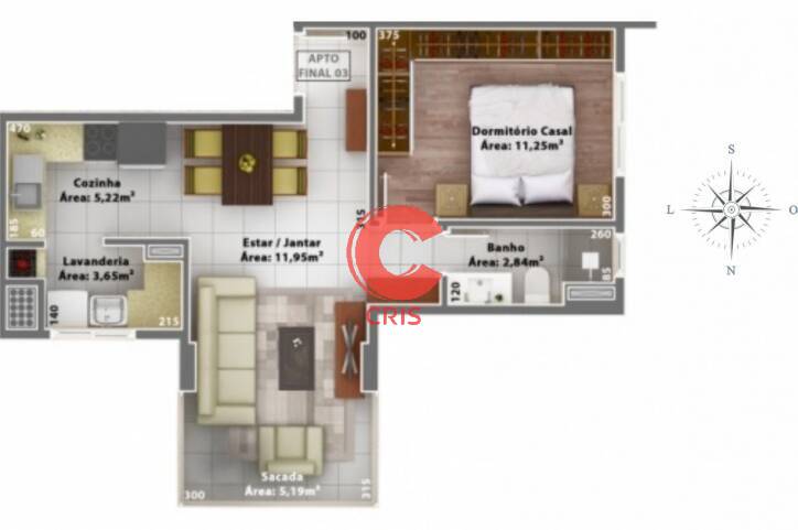 Apartamento, 2 quartos, 117 m² - Foto 6
