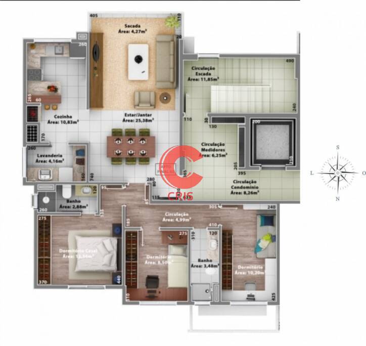 Apartamento, 2 quartos, 117 m² - Foto 10