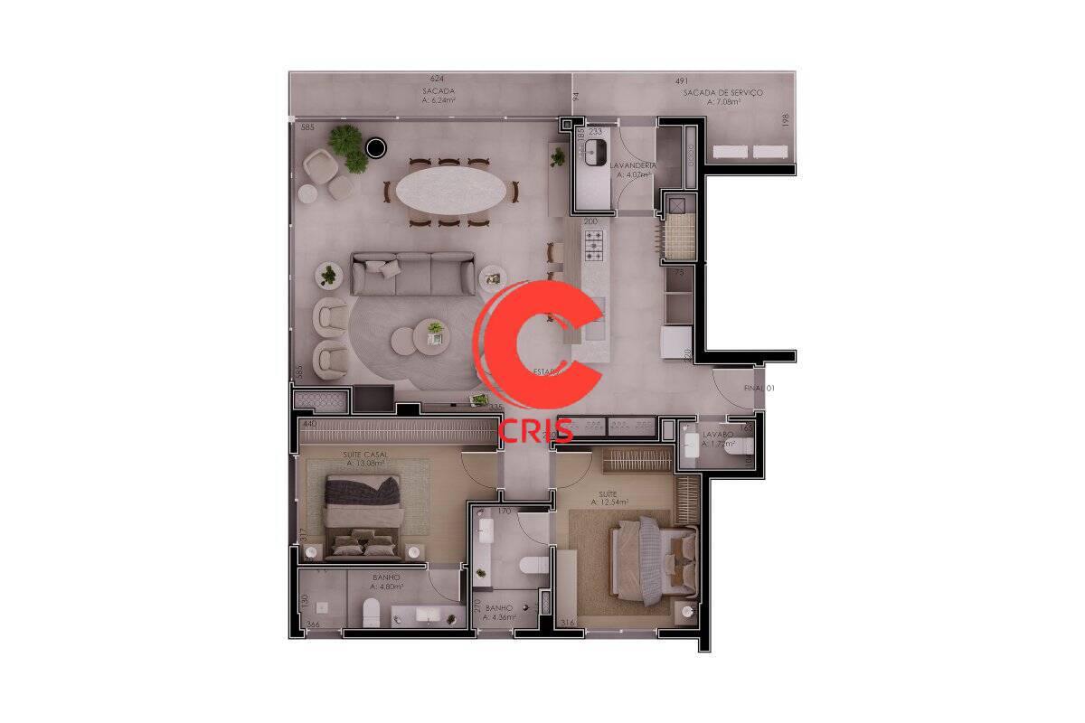 Apartamento, 3 quartos, 144 m² - Foto 18