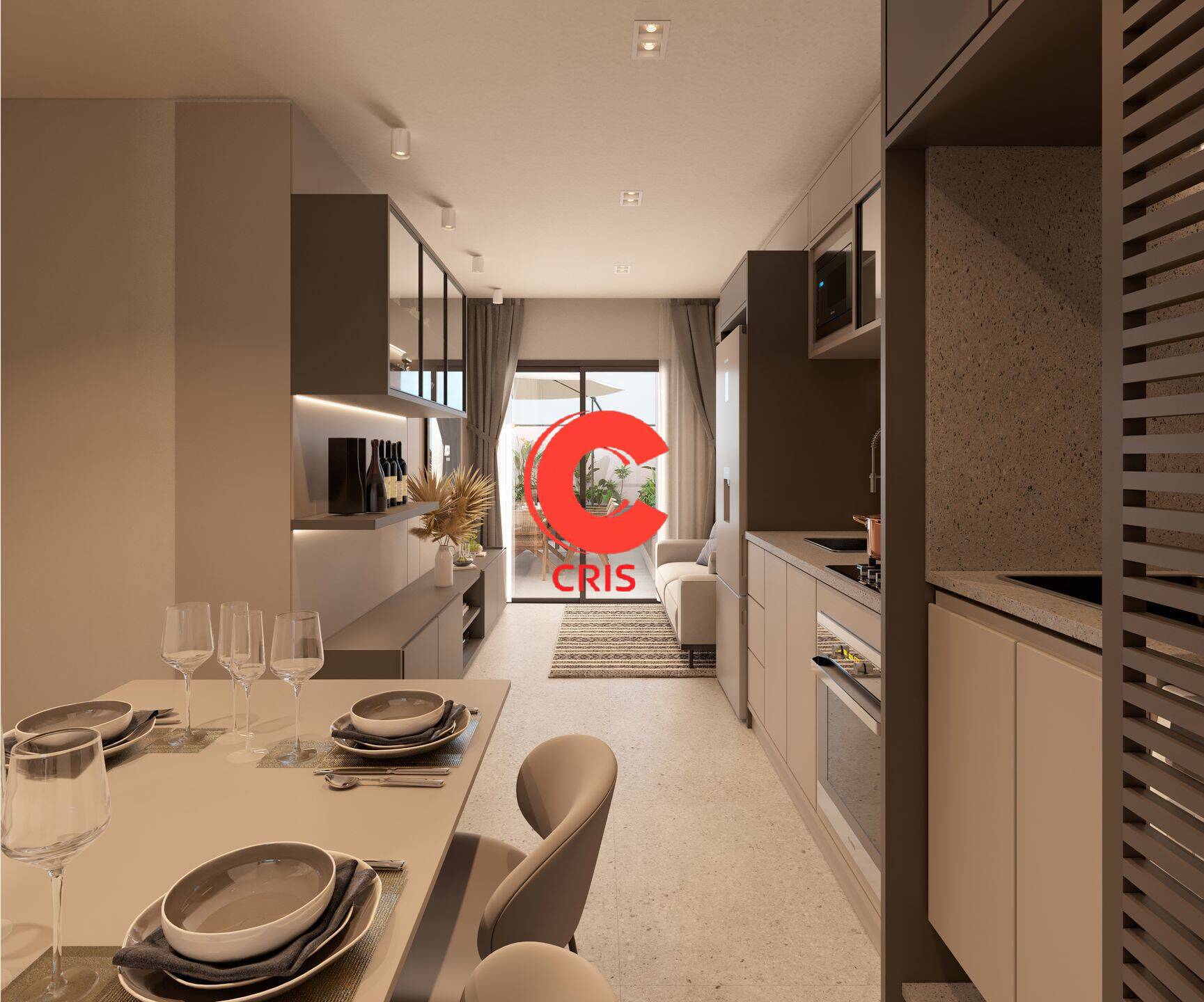 Apartamento, 2 quartos, 60 m² - Foto 2